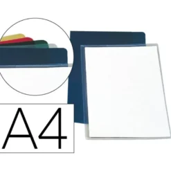 CARPETA DOSSIER UÑERO PLASTICO ESSELTE FOLIO PVC TRANSPARENTE 140 MC CAJA DE 100 UNIDADES
