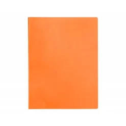 Carpeta escaparate Liderpapel DIN A4 10 fundas polipropileno color naranja