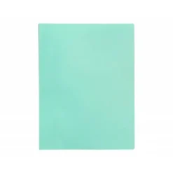 Carpeta escaparate Liderpapel DIN A4 poliporpileno con 20 fundas color verde