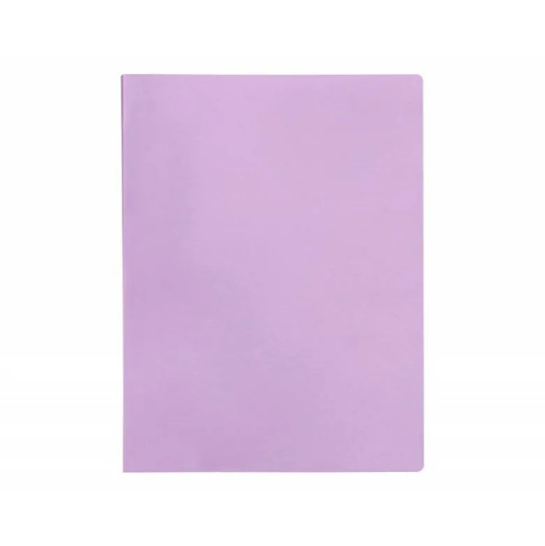 Carpeta escaparate Liderpapel DIN A4 10 fundas polipropileno color lila
