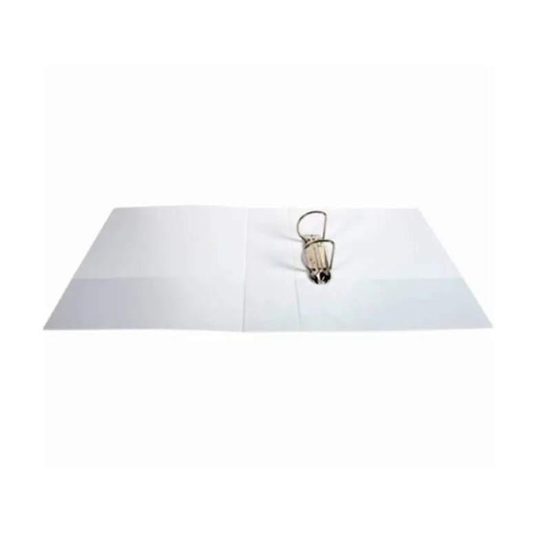 Carpeta Exacompta carton forrado blanca 2 anillas 60 mm