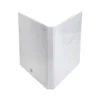 Carpeta Exacompta carton forrado blanca 2 anillas 16 mm