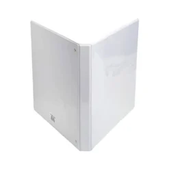 Carpeta Exacompta carton forrado blanca 2 anillas 16 mm