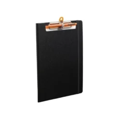 CARPETA EXACOMPTA EXACTIVE CON TAPA POLIPROPILENO NEGRO CON PINZA Y PORTABOLIGRAFO DIN A4