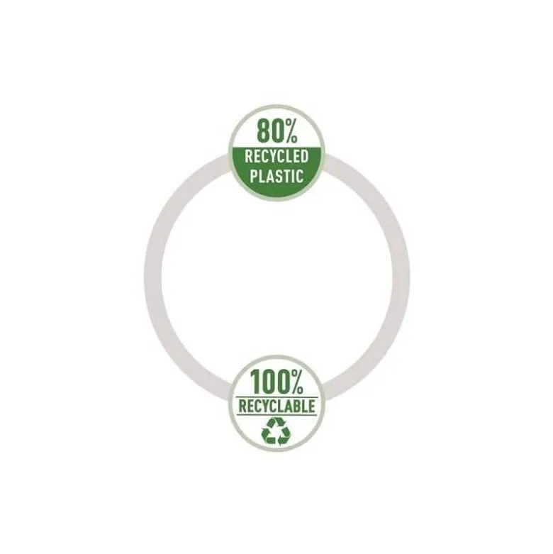 CARPETA LEITZ RECYCLE CLASIFICADOR FUELLE POLIPROPILENO 5+1 COMPARTIMENTOS DIN A4 ROJO