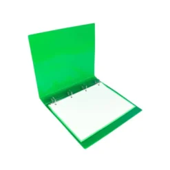 Carpeta Liderpapel 4 anillas polipropileno DIN A4 25mm color verde