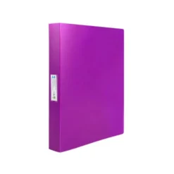 Carpeta Liderpapel 4 anillas polipropileno DIN A4 25mm color rosa