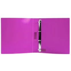Carpeta Liderpapel 4 anillas polipropileno DIN A4 25mm color rosa