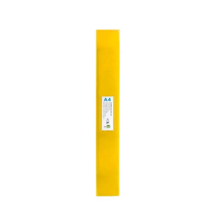 CARPETA LIDERPAPEL 4 ANILLAS 25 MM MIXTAS POLIPROPILENO DIN A4 AMARILLO