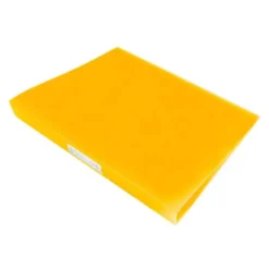 CARPETA LIDERPAPEL 4 ANILLAS 25 MM MIXTAS POLIPROPILENO DIN A4 AMARILLO