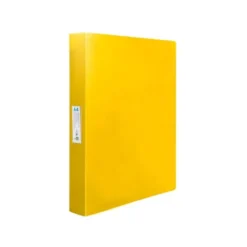 CARPETA LIDERPAPEL 4 ANILLAS 25 MM MIXTAS POLIPROPILENO DIN A4 AMARILLO