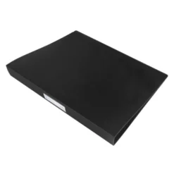 Carpeta Liderpapel 4 anillas polipropileno DIN A4 25mm color negro