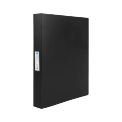 Carpeta Liderpapel 4 anillas polipropileno DIN A4 25mm color negro