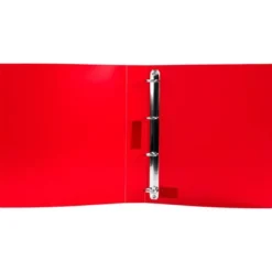 Carpeta Liderpapel 4 anillas polipropileno DIN A4 25mm color rojo