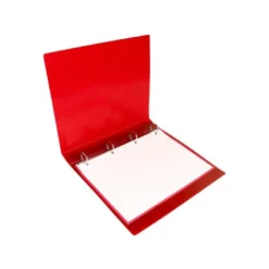 Carpeta Liderpapel 4 anillas polipropileno DIN A4 25mm color rojo