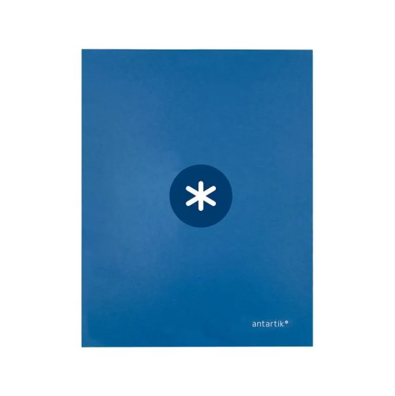 CARPETA LIDERPAPEL ANTARTIK DIN A4 FORRADA 4 ANILLAS 25 MM AZUL