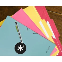Carpeta Liderpapel Antartik Din A4 con Solapas Cartón forrado color menta