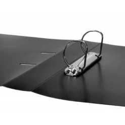 CARPETA LIDERPAPEL CANGURO 2 ANILLAS 40 MM MIXTAS POLIPROPILENO DIN A4 NEGRO