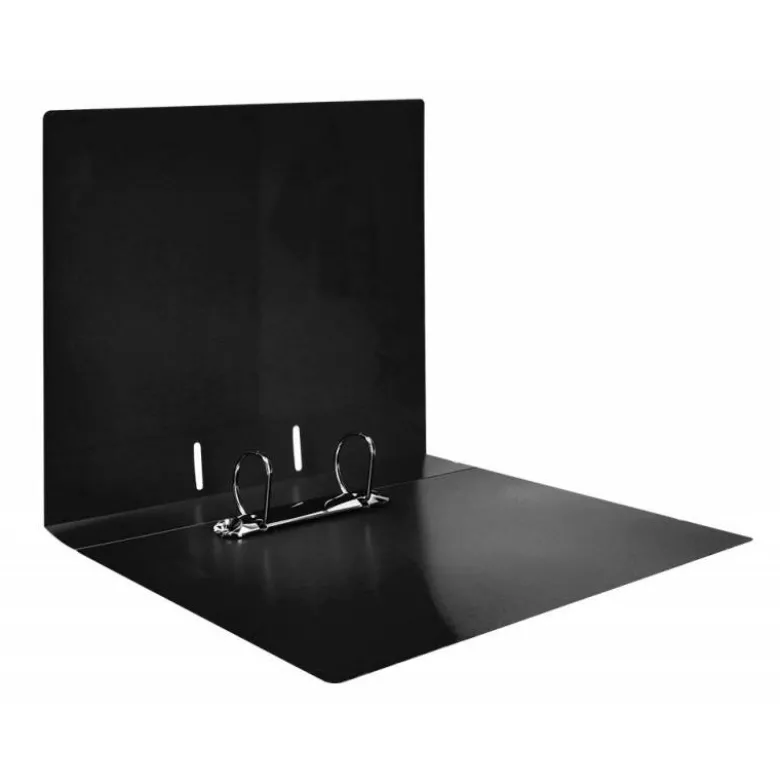 CARPETA LIDERPAPEL CANGURO 2 ANILLAS 40 MM MIXTAS POLIPROPILENO DIN A4 NEGRO