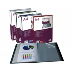 CARPETA LIDERPAPEL DIN A4 COLOR ROJO POLIPROPILENO