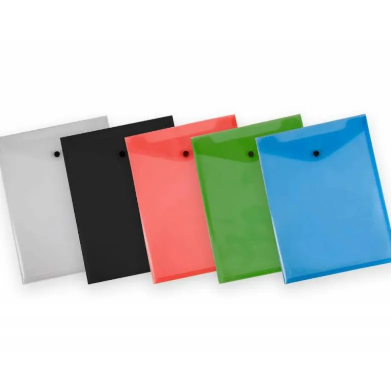 CARPETA LIDERPAPEL DOSSIER BROCHE POLIPROPILENO DIN A4 FORMATO VERTICAL CON FUELLE VERDE
