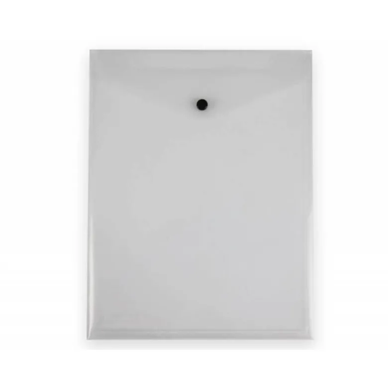 CARPETA LIDERPAPEL DOSSIER BROCHE POLIPROPILENO DIN A4 FORMATO VERTICAL CON FUELLE TRANSPARENTE