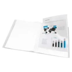 CARPETA LIDERPAPEL ESCAPARATE 40 FUNDAS POLIPROPILENO DIN A3 TRANSPARENTE TRANSLUCIDO