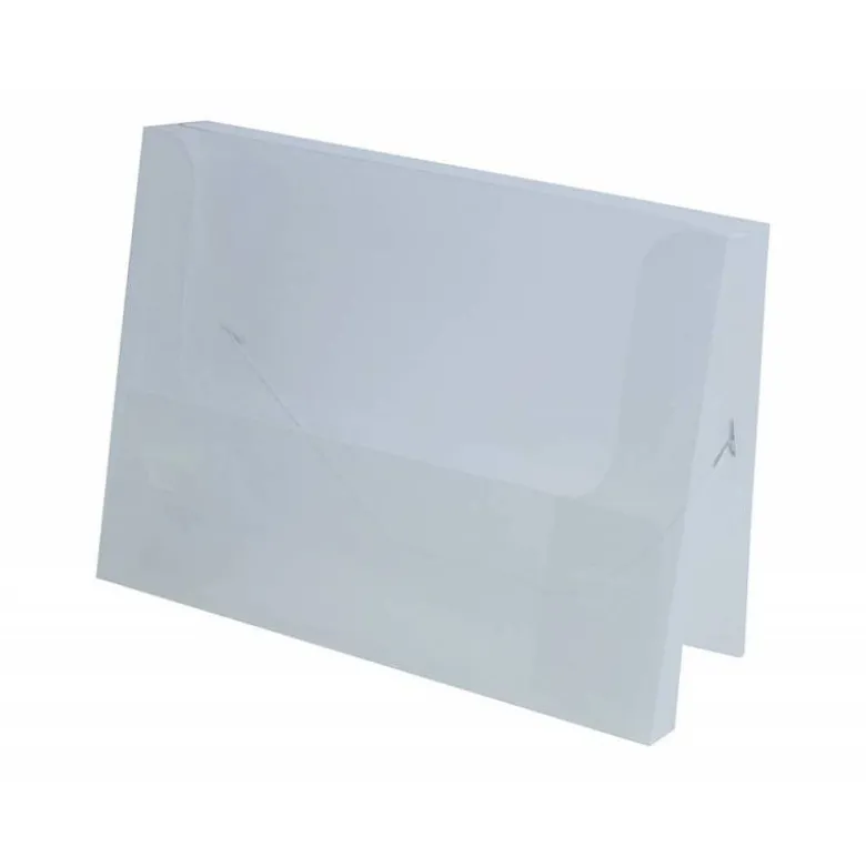 CARPETA LIDERPAPEL PORTADOCUMENTOS LOMO 50 MM DIN A4 POLIPROPILENO COLOR TRANSPARENTE