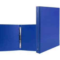 Carpeta plastico Liderpapel Folio lomo 35mm color Azul marino