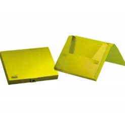Carpeta portadocumentos gomas con solapa Liderpapel DIN A4 polipropileno lomo 25 mm color verde