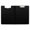 CARPETA Q-CONNECT MINICLIP SUPERIOR DIN A4 PLASTICO 50% RECICLADO AZUL GROSOR 2,1 MM