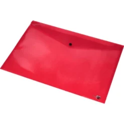 Carpeta sobre Liderpapel con broche polipropileno 180 micras DIN A3 50 hojas color rojo