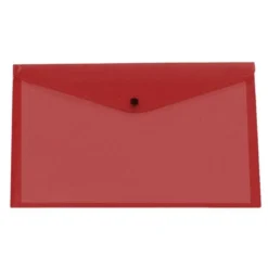 Carpeta sobre Liderpapel con broche polipropileno 180 micras DIN A3 50 hojas color rojo