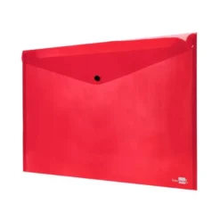 Carpeta sobre Liderpapel con broche polipropileno 180 micras DIN A3 50 hojas color rojo