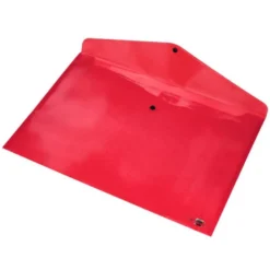 Carpeta sobre Liderpapel con broche polipropileno 180 micras DIN A3 50 hojas color rojo