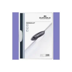 Carpeta Alces swingclip dossier pinza lateral y giratoria blanco din a4 capacidad 30 h