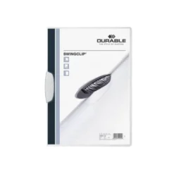 Carpeta Alces swingclip dossier pinza lateral y giratoria blanco din a4 capacidad 30 h