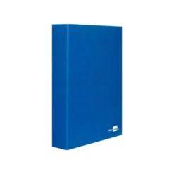 Carpeta 4 anillas carton forrado mixtas Liderpapel Paper Coat lomo 40 mm azul