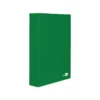 Carpeta 4 anillas carton forrado Liderpapel Paper Coat lomo 60 mm verde