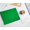 Carpeta 4 anillas carton forrado Liderpapel Paper Coat lomo 40 mm verde