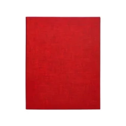 Carpeta 4 anillas carton forrado Liderpapel Paper Coat lomo 60 mm rojo