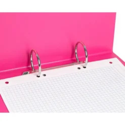 Carpeta 2 Anillas Liderpapel A5 Color Fucsia 40 mm