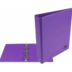 Carpeta 4 Anillas Liderpapel A5 Color Violeta 25 mm