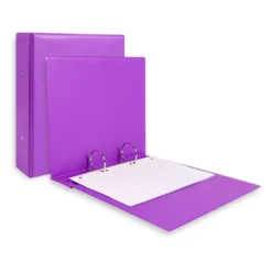 Carpeta 2 Anillas Liderpapel A5 Color Violeta 40 mm