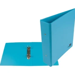 Carpeta 2 Anillas Liderpapel A5 Color Azul 40 mm