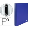 Carpeta 2anillas 25mm Folio marca Liderpapel Azul