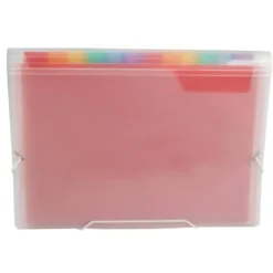 Carpeta Beautone clasificadora con fuelle polipropileno Din-A5 Spectrafile