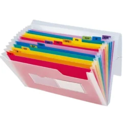 Carpeta Beautone clasificadora con fuelle polipropileno Din-A5 Spectrafile