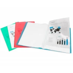 Carpeta Beautone escaparate de 40 fundas fijas Din a4 transparente