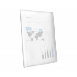 Carpeta Beautone escaparate de 60 fundas fijas Din A4 transparente